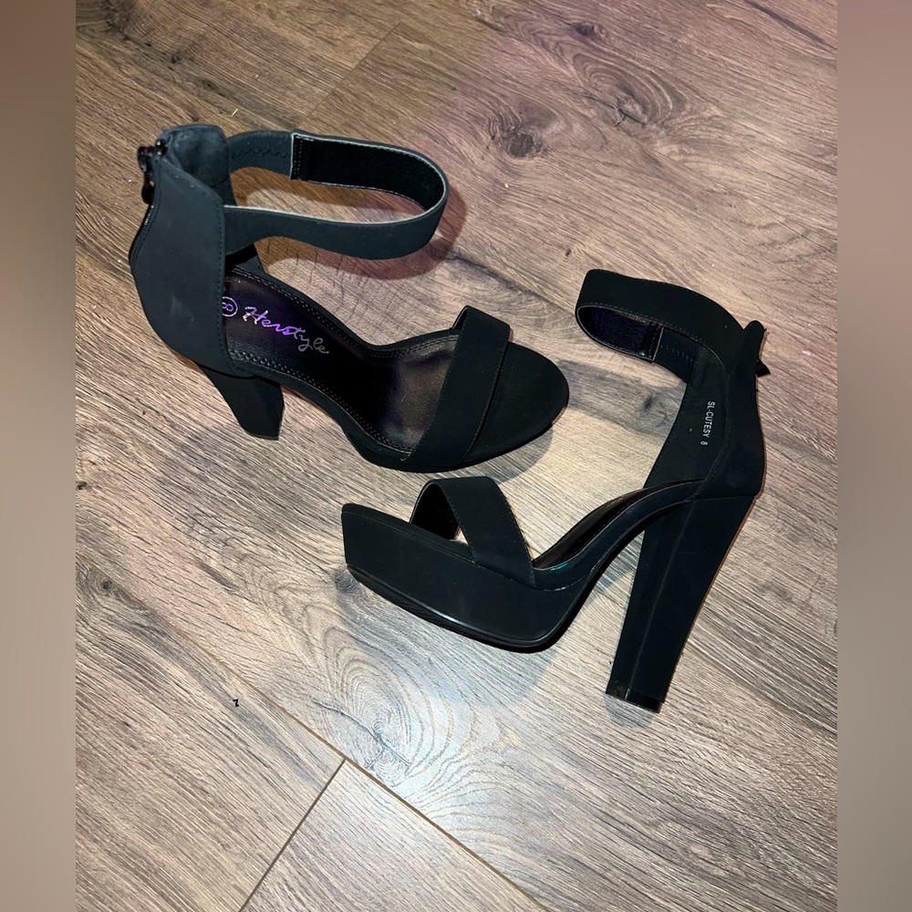 Herstyle Black Heels